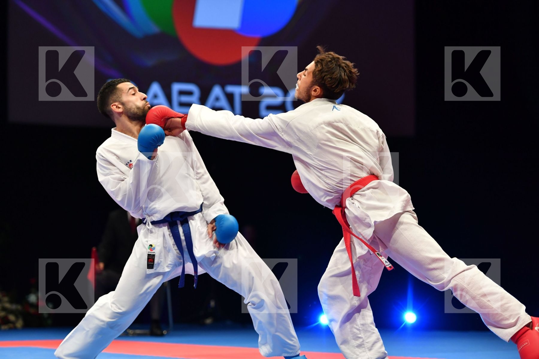 Ahmed Hmissa Cuerva mora Raul Male kumite -67 kg Spain Tunisia