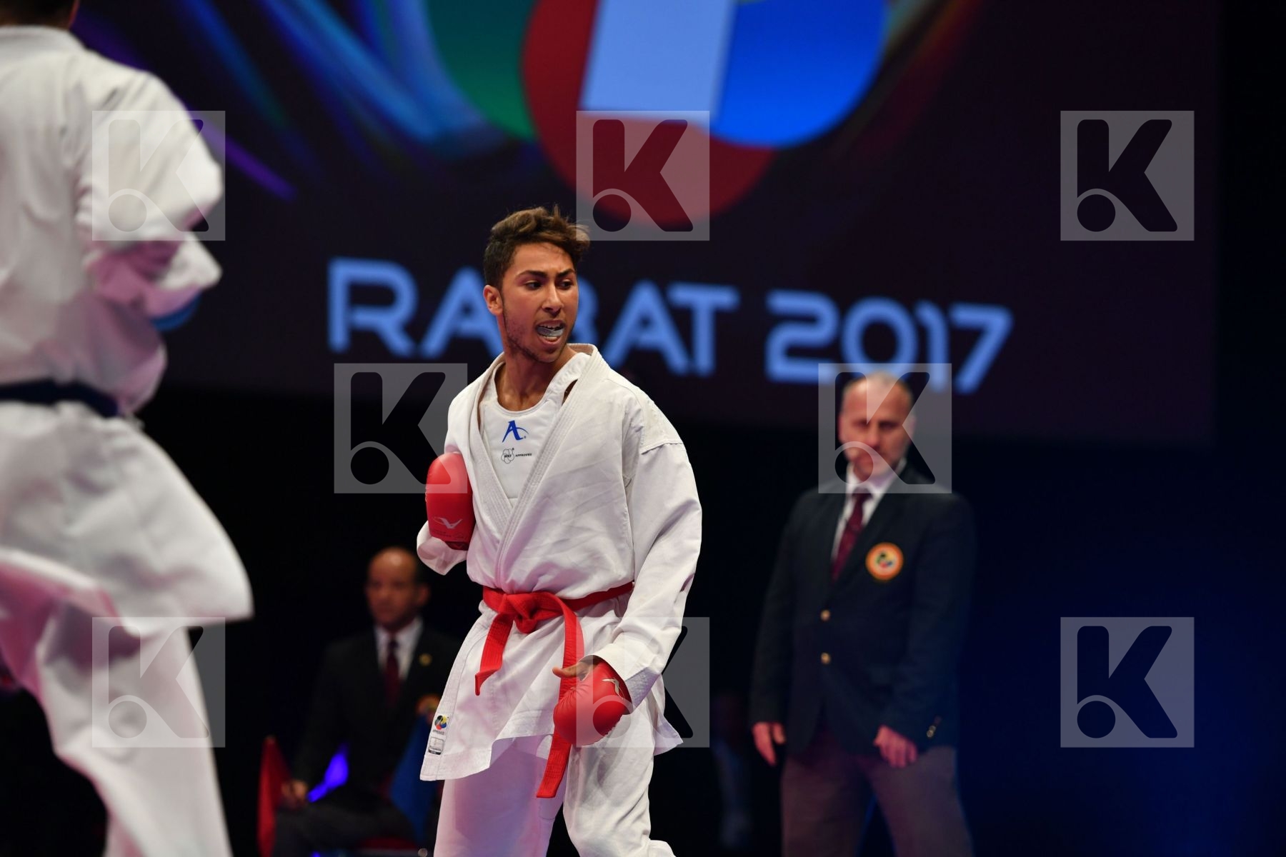Ahmed Hmissa Cuerva mora Raul Male kumite -67 kg Spain Tunisia