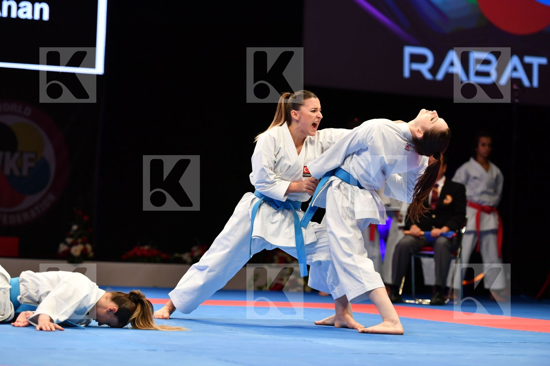 Female team kata Turkey Turkey Turkey