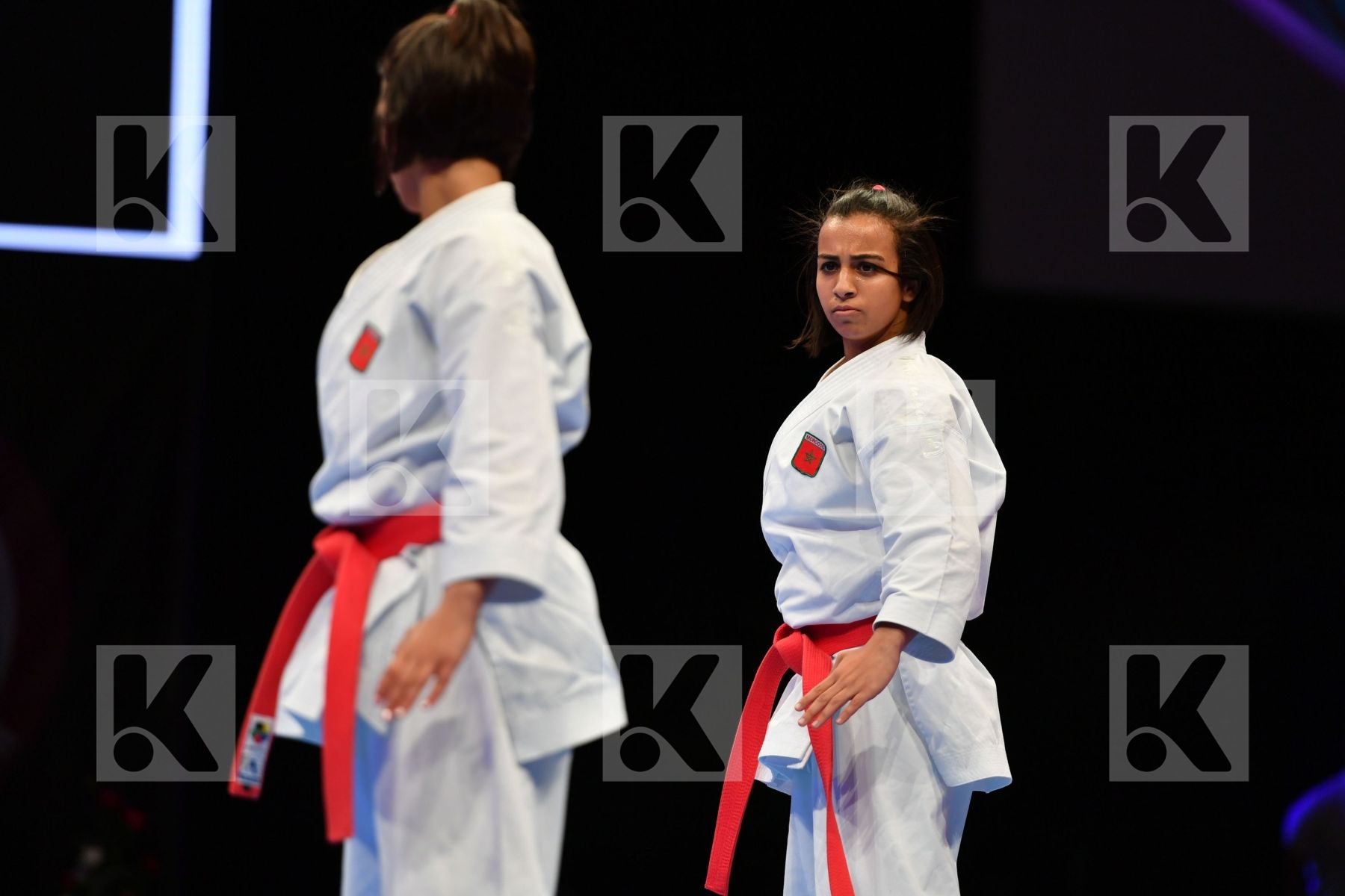 Female team kata Morocco Morocco Morocco Unsu