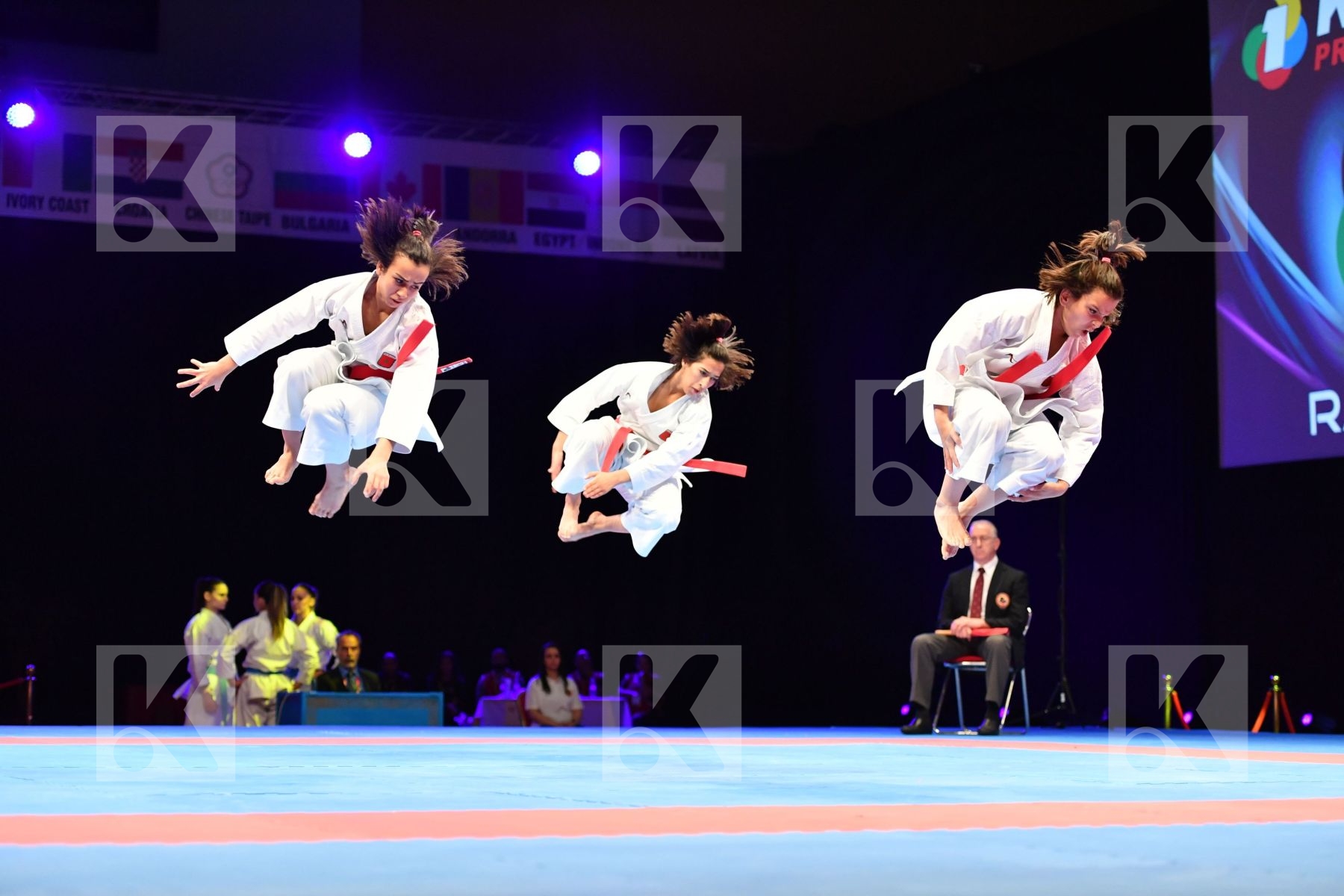 Female team kata Morocco Morocco Morocco Unsu