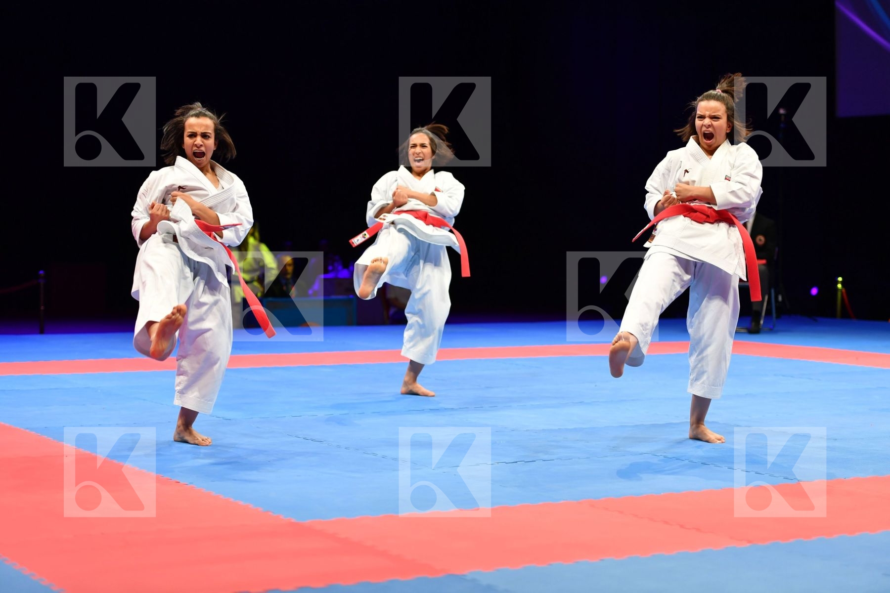 Female team kata Morocco Morocco Morocco Unsu