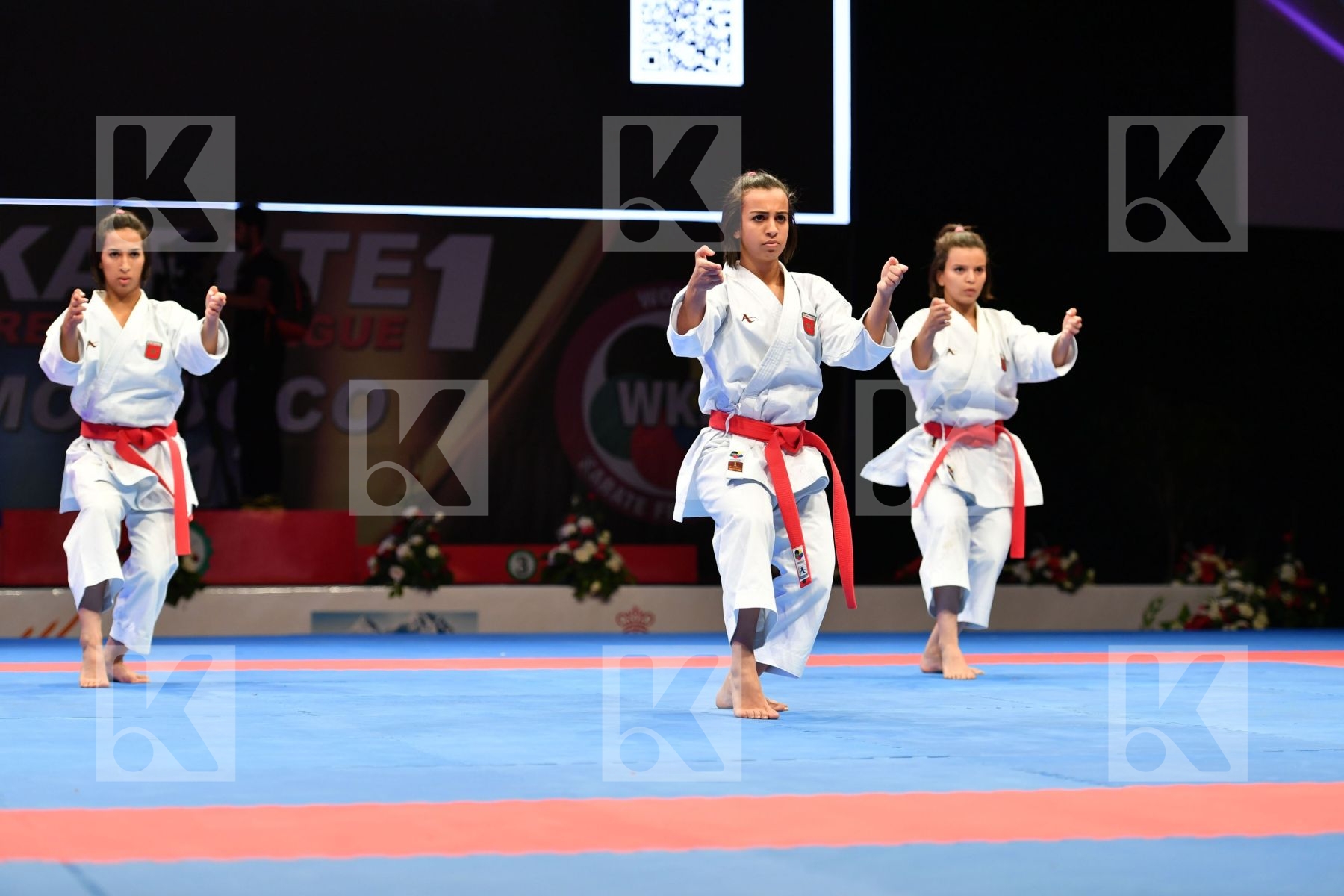 Female team kata Morocco Morocco Morocco Unsu