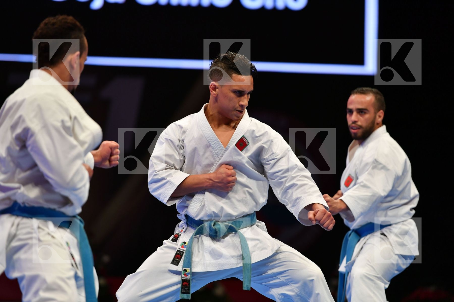 Goju shiho sho Male team kata Morocco
