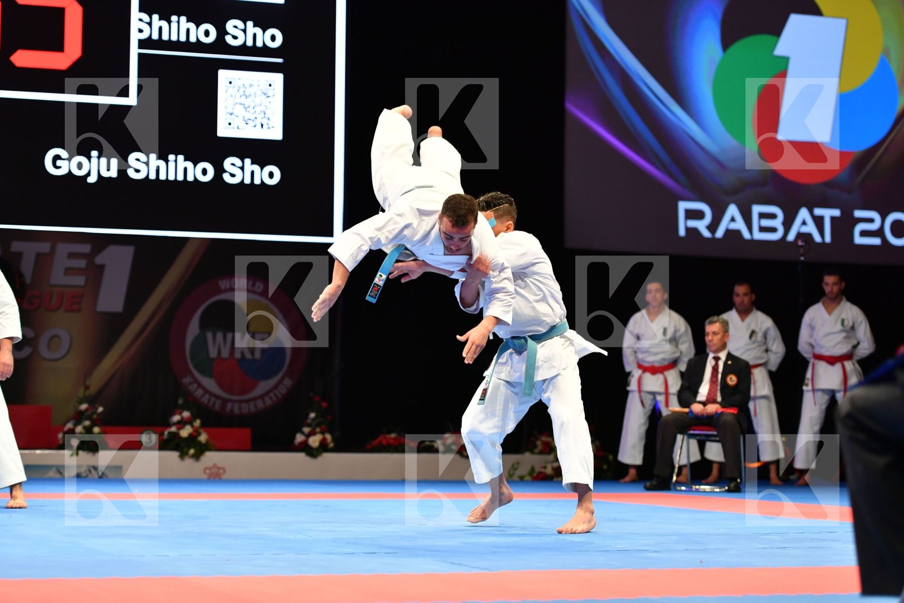 Goju shiho sho Male team kata Morocco