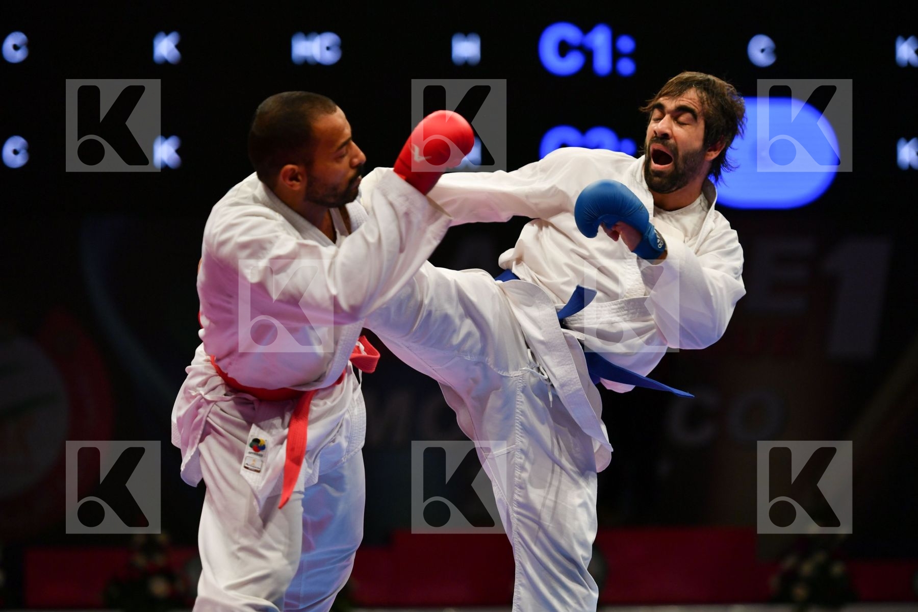 Aghayev Rafael Alkhalifah Majed Azerbaijan Male kumite -75 kg Sa