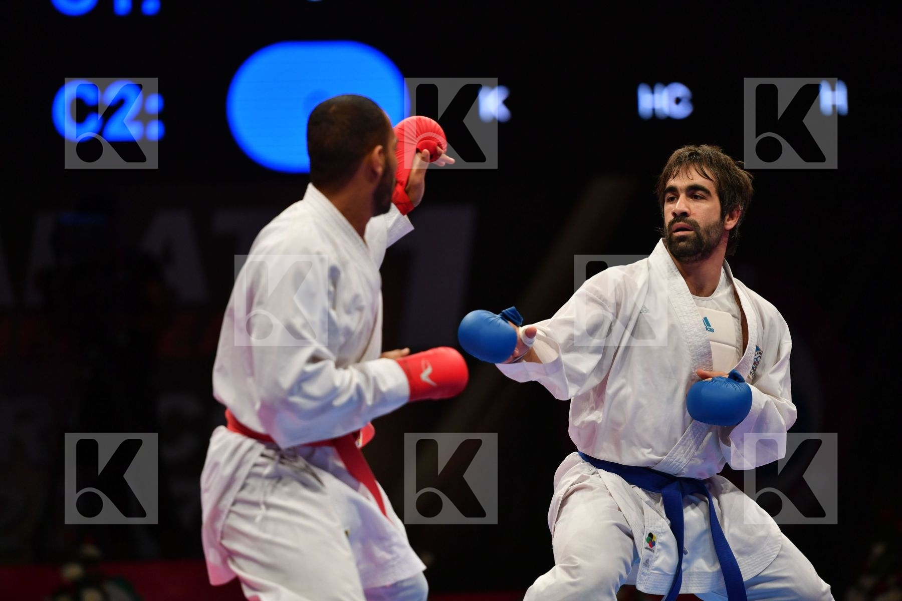 Aghayev Rafael Alkhalifah Majed Azerbaijan Male kumite -75 kg Sa