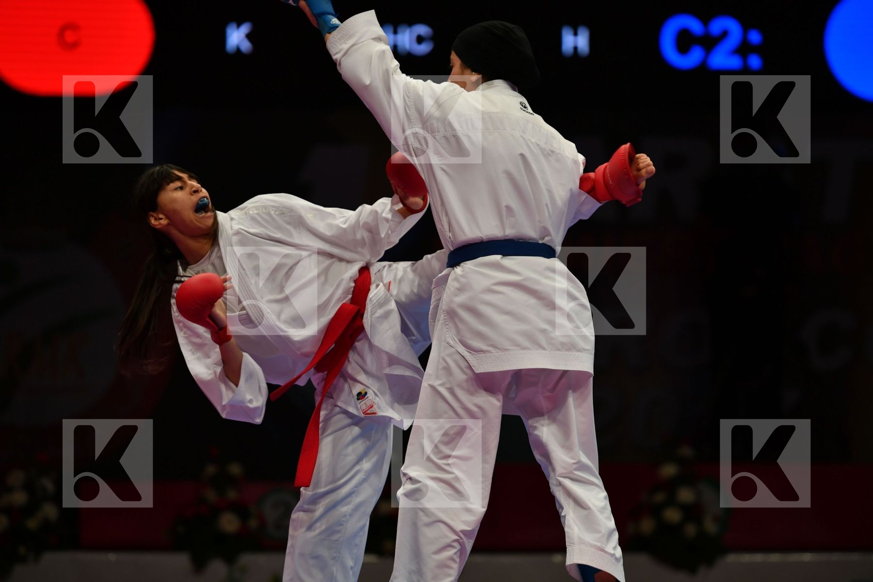 Attia Yassmin Egypt Female kumite -55 kg Shaaban Aya