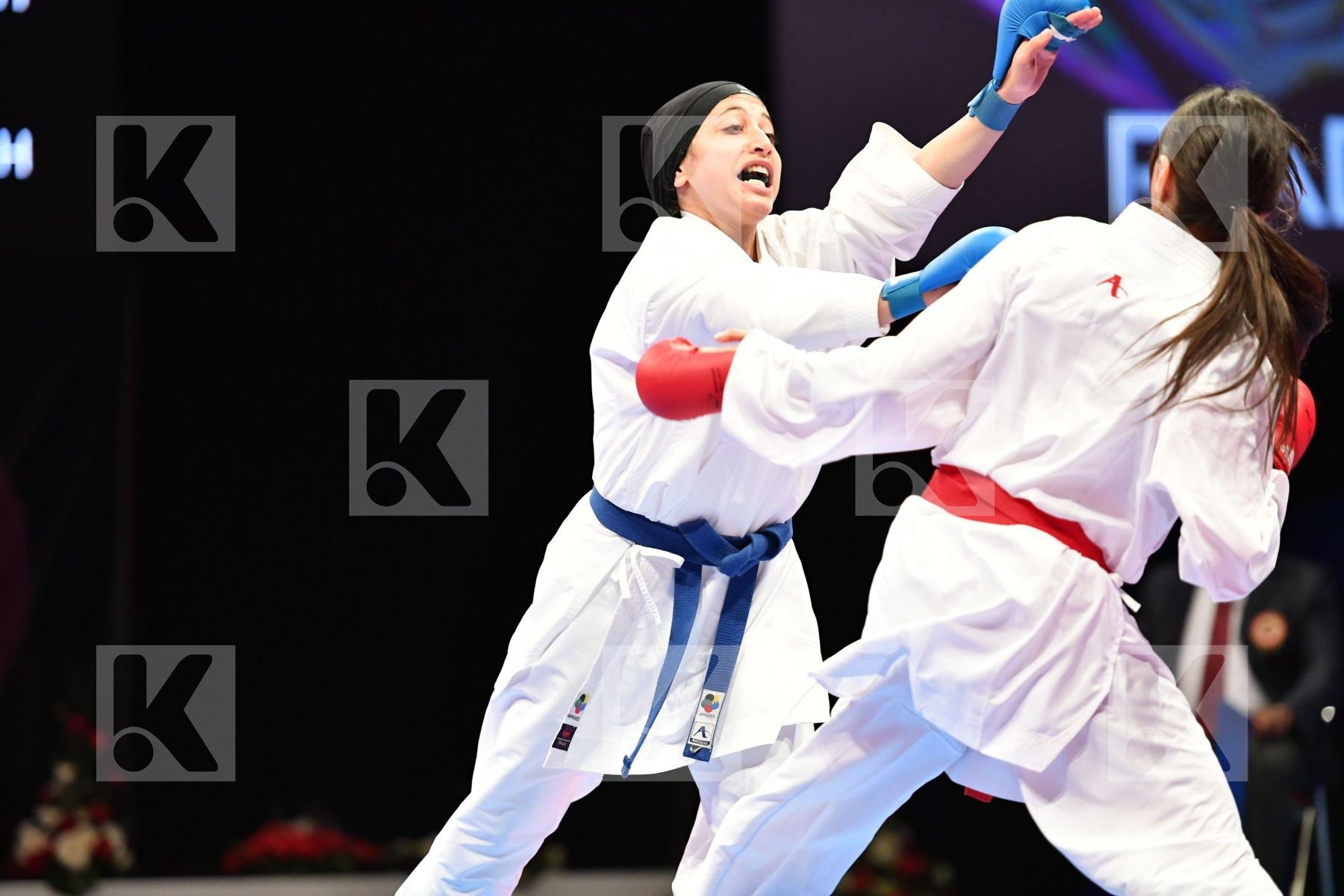 Attia Yassmin Egypt Female kumite -55 kg Shaaban Aya