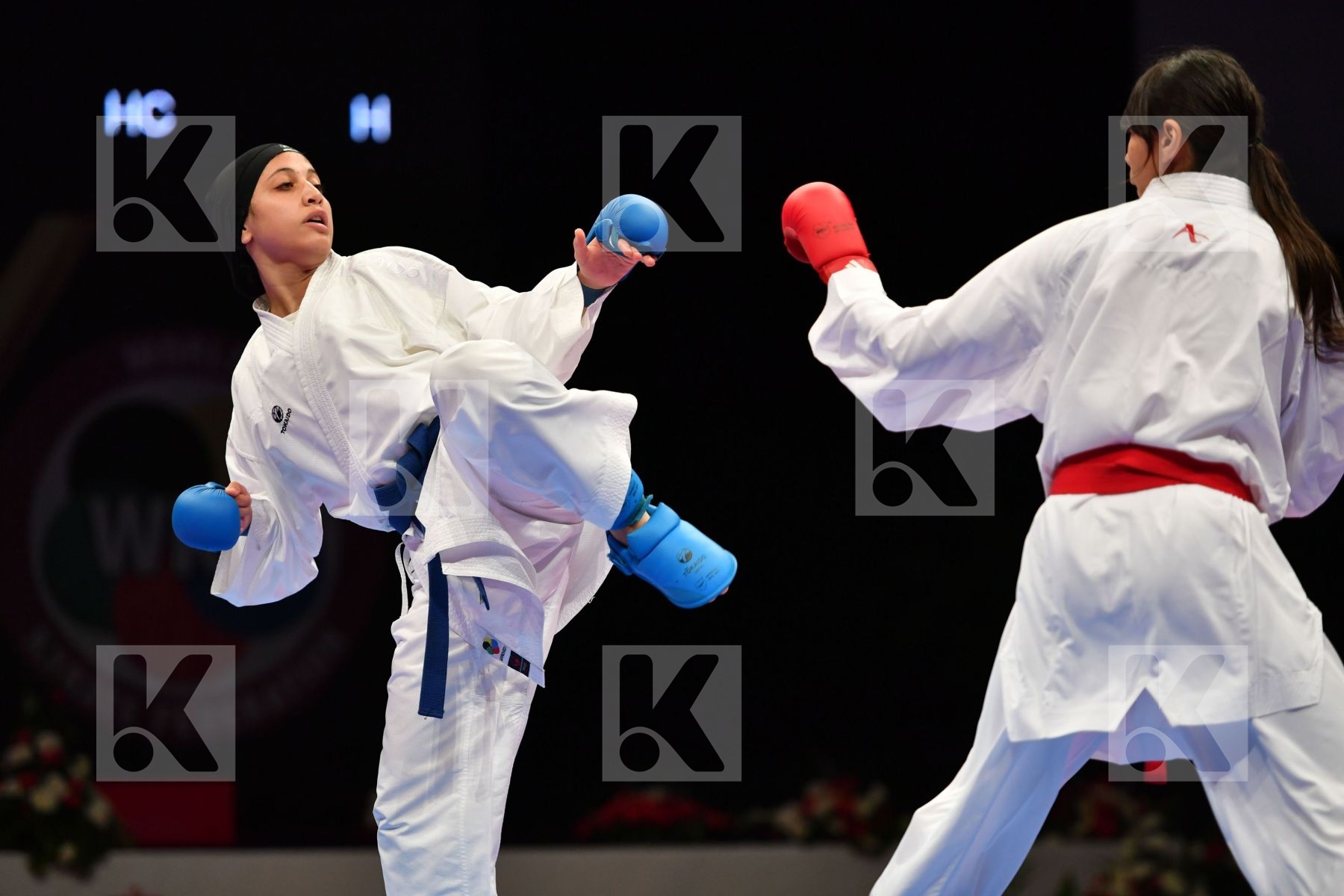 Attia Yassmin Egypt Female kumite -55 kg Shaaban Aya