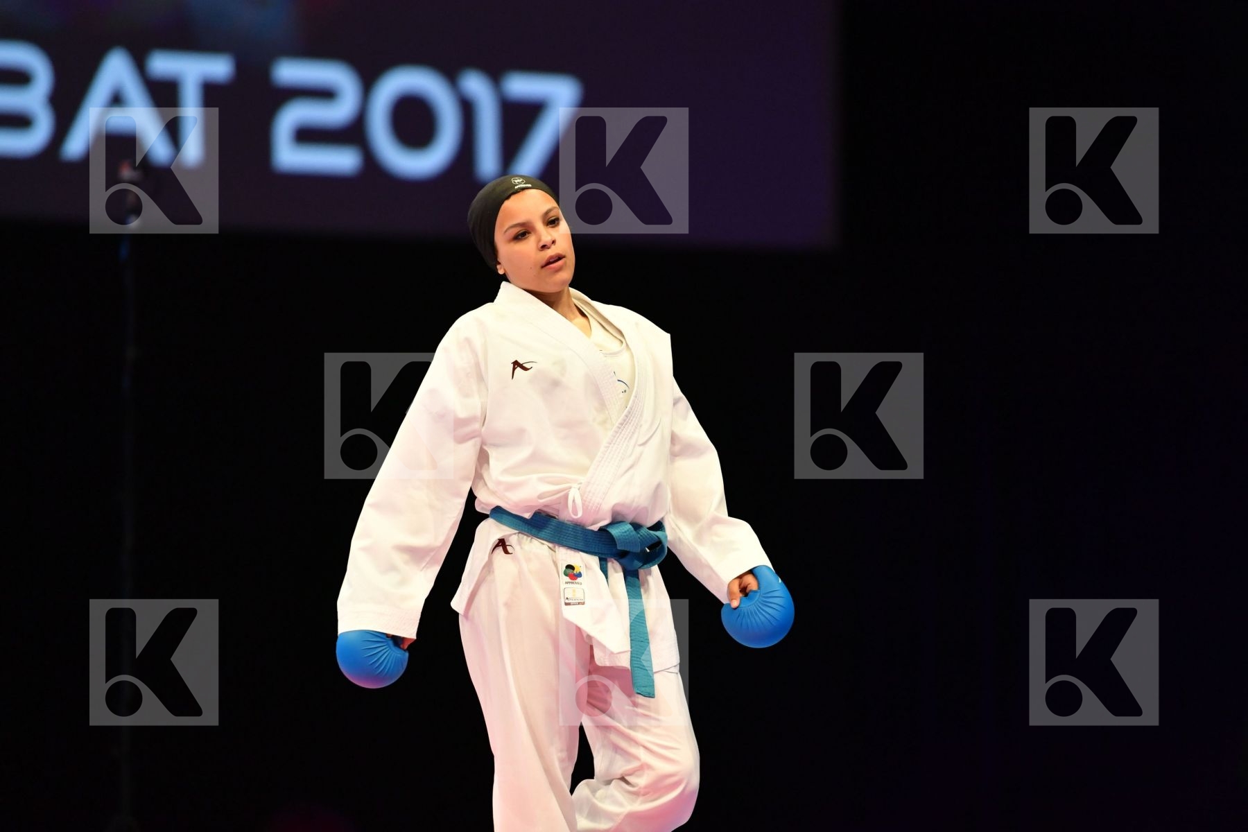 Egypt Female kumite -50 kg Ozcelik Serap Sayed Radwa Turkey