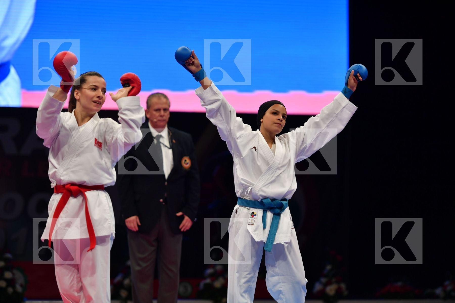 Egypt Female kumite -50 kg Ozcelik Serap Sayed Radwa Turkey