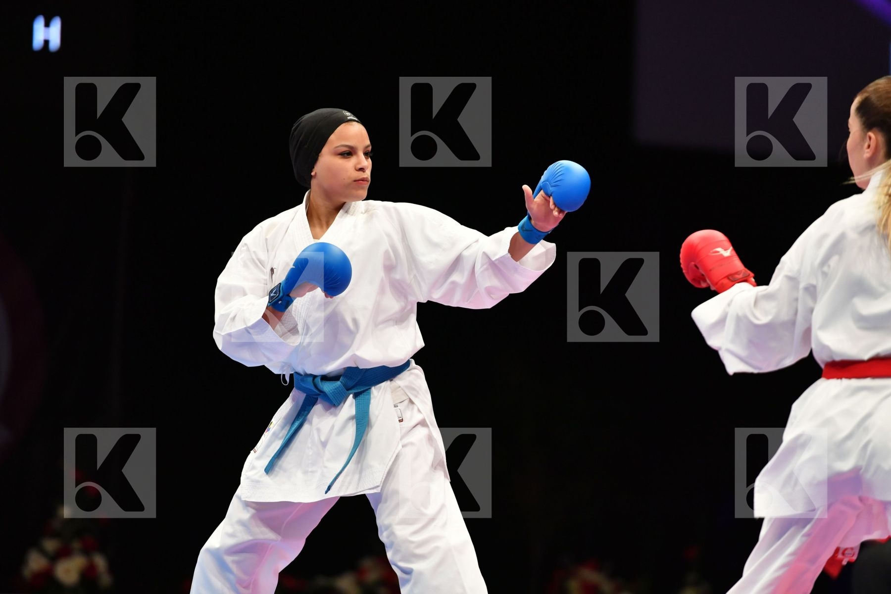 Egypt Female kumite -50 kg Ozcelik Serap Sayed Radwa Turkey