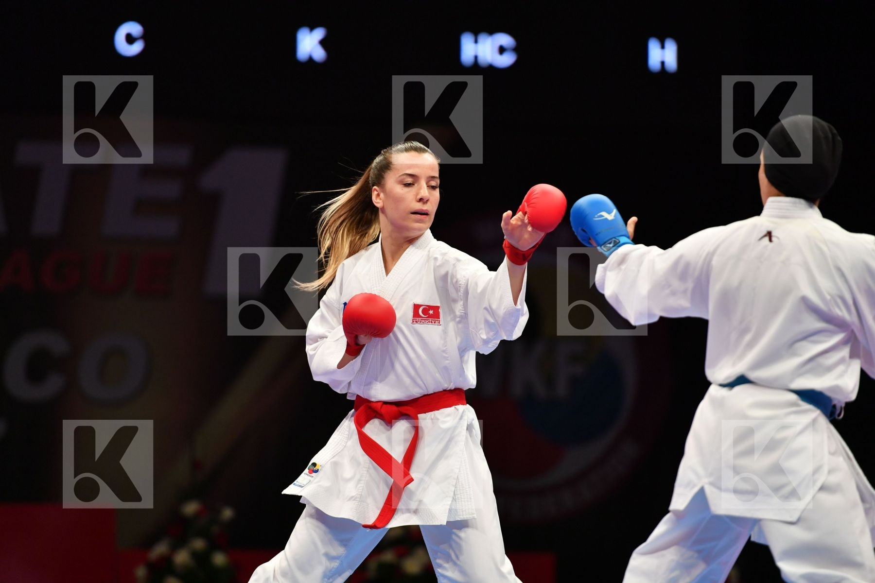 Egypt Female kumite -50 kg Ozcelik Serap Sayed Radwa Turkey