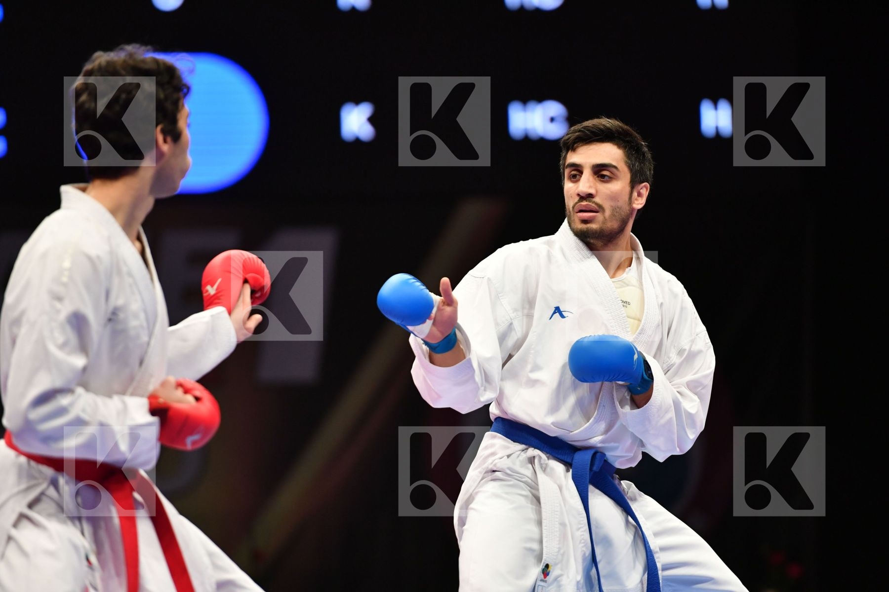 Egypt Elsawy Ali Kemaloglu Omer Male kumite -67 kg Turkey