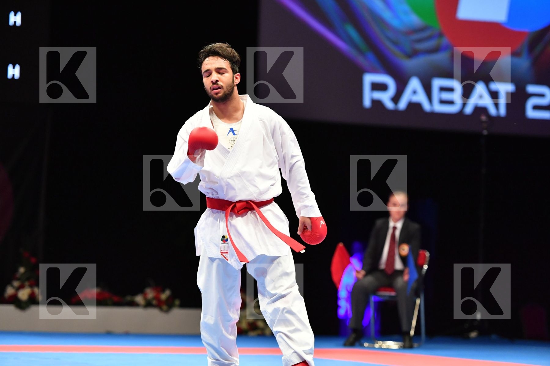 Alharbi Abdullah Egypt Male kumite -60 kg Salama Malek Saudi ara