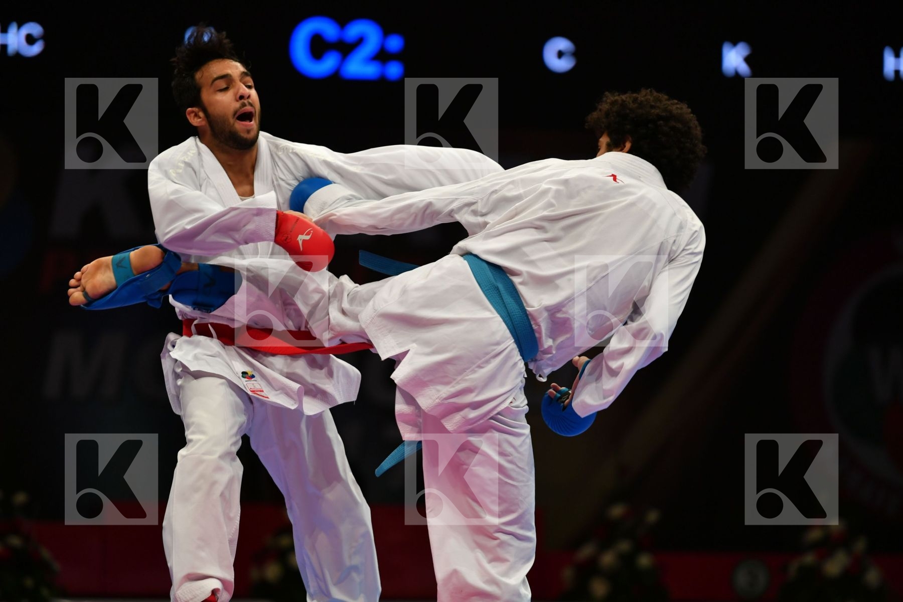 Alharbi Abdullah Egypt Male kumite -60 kg Salama Malek Saudi ara