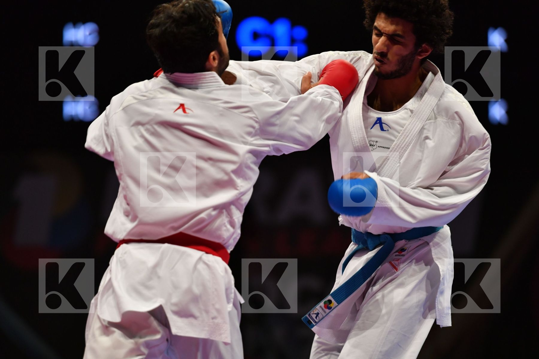 Alharbi Abdullah Egypt Male kumite -60 kg Salama Malek Saudi ara