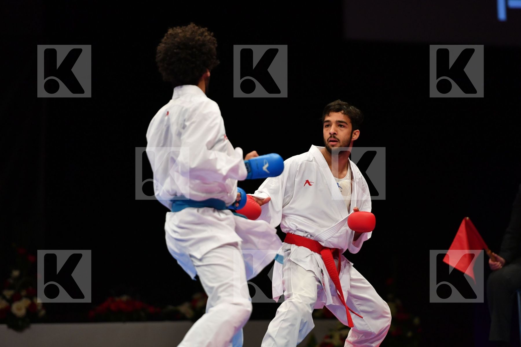 Alharbi Abdullah Egypt Male kumite -60 kg Salama Malek Saudi ara