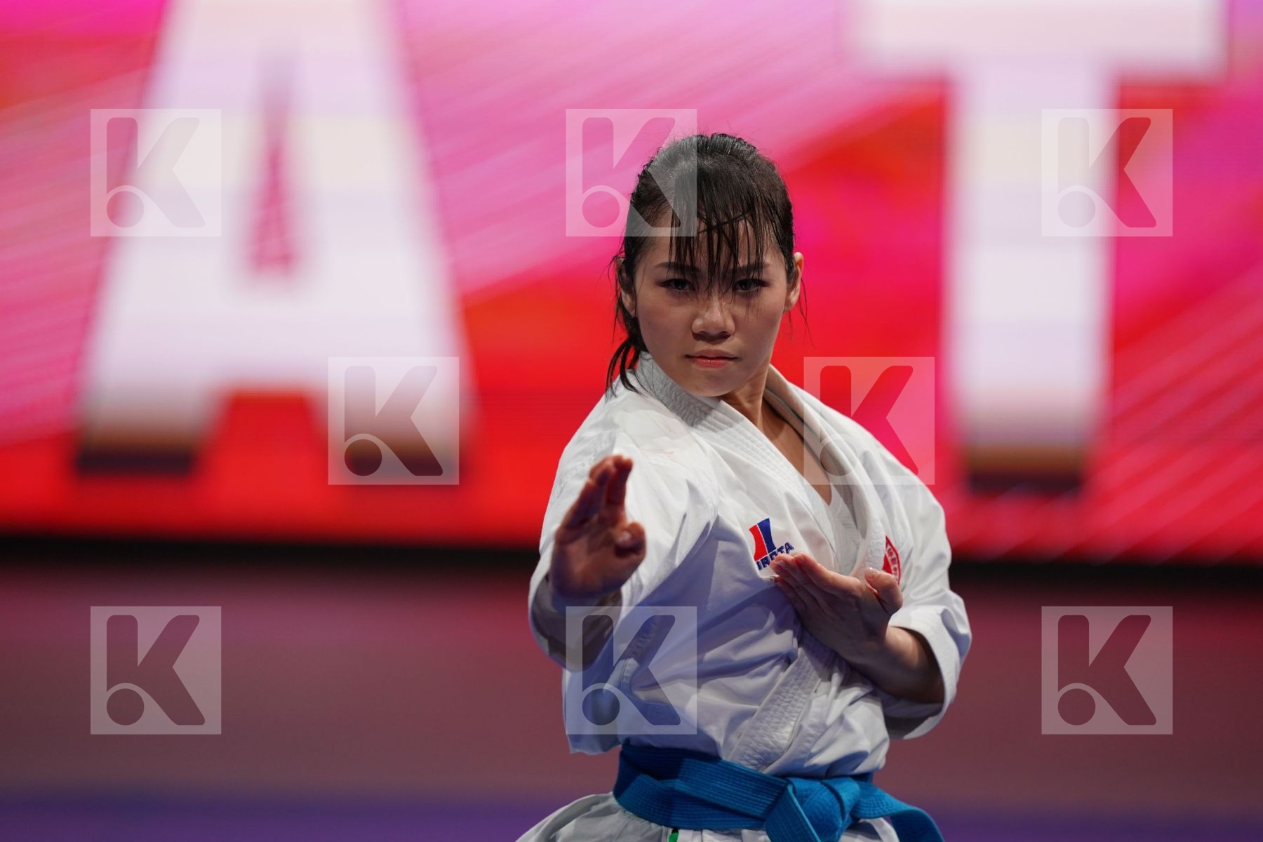 LAU MO SHEUNG GRACE (HONG KONG CHINA) in Senior Female Kata - Bronze bout