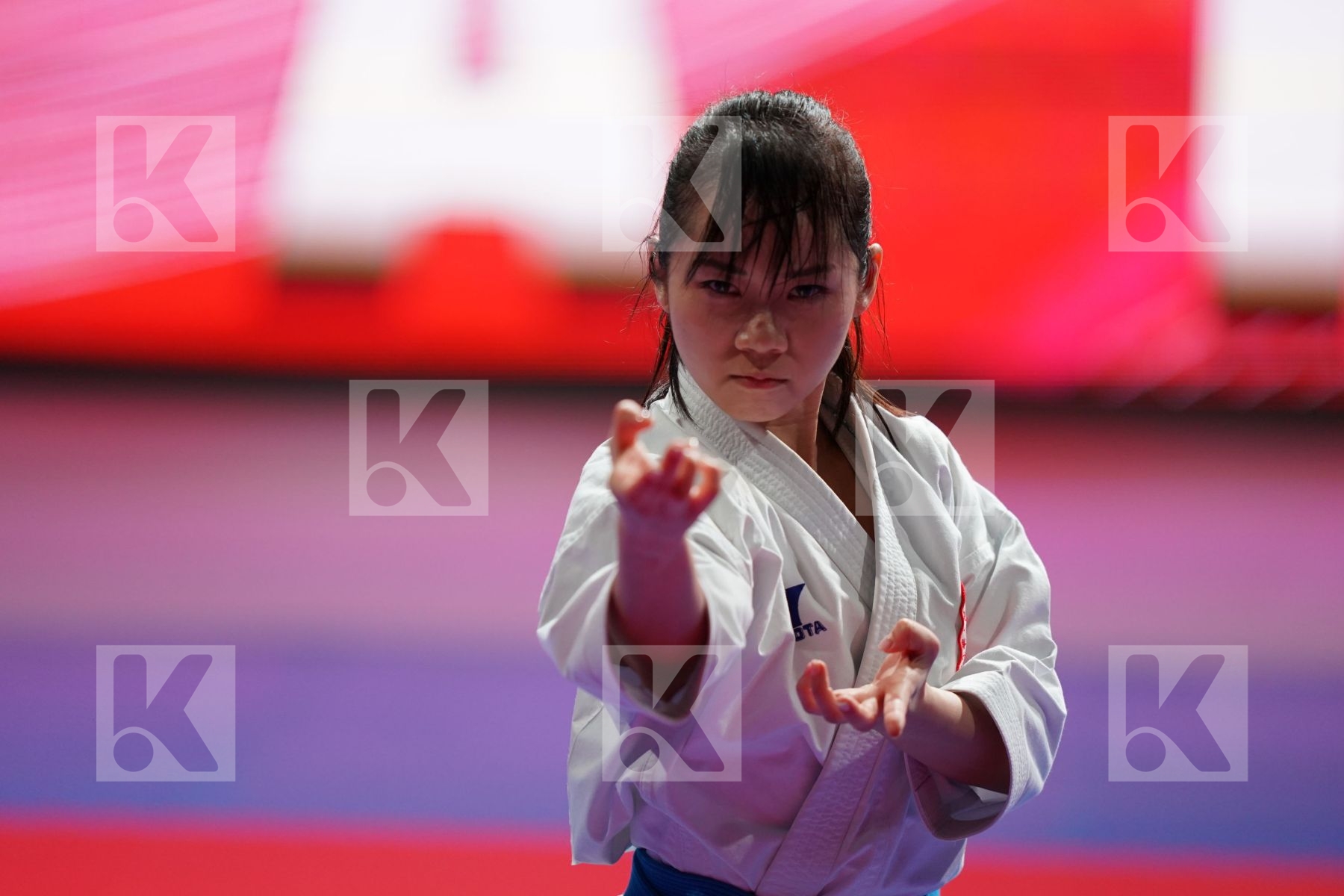 LAU MO SHEUNG GRACE (HONG KONG CHINA) in Senior Female Kata - Bronze bout