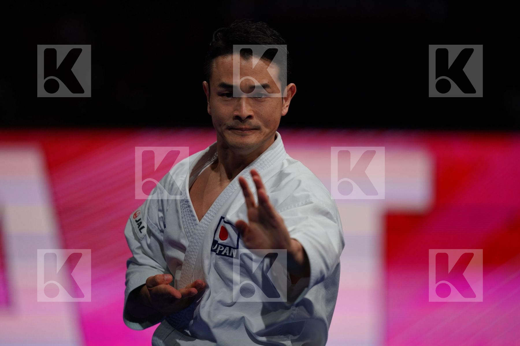 SHIMBABA ISSEI (JAPAN) in Senior Male Kata - Bronze bout