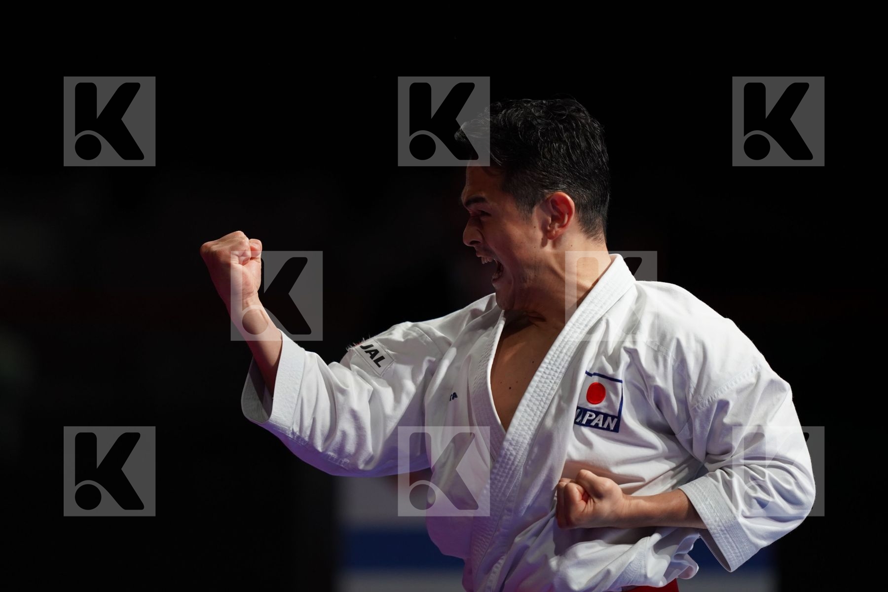 SHIMBABA ISSEI (JAPAN) in Senior Male Kata - Bronze bout
