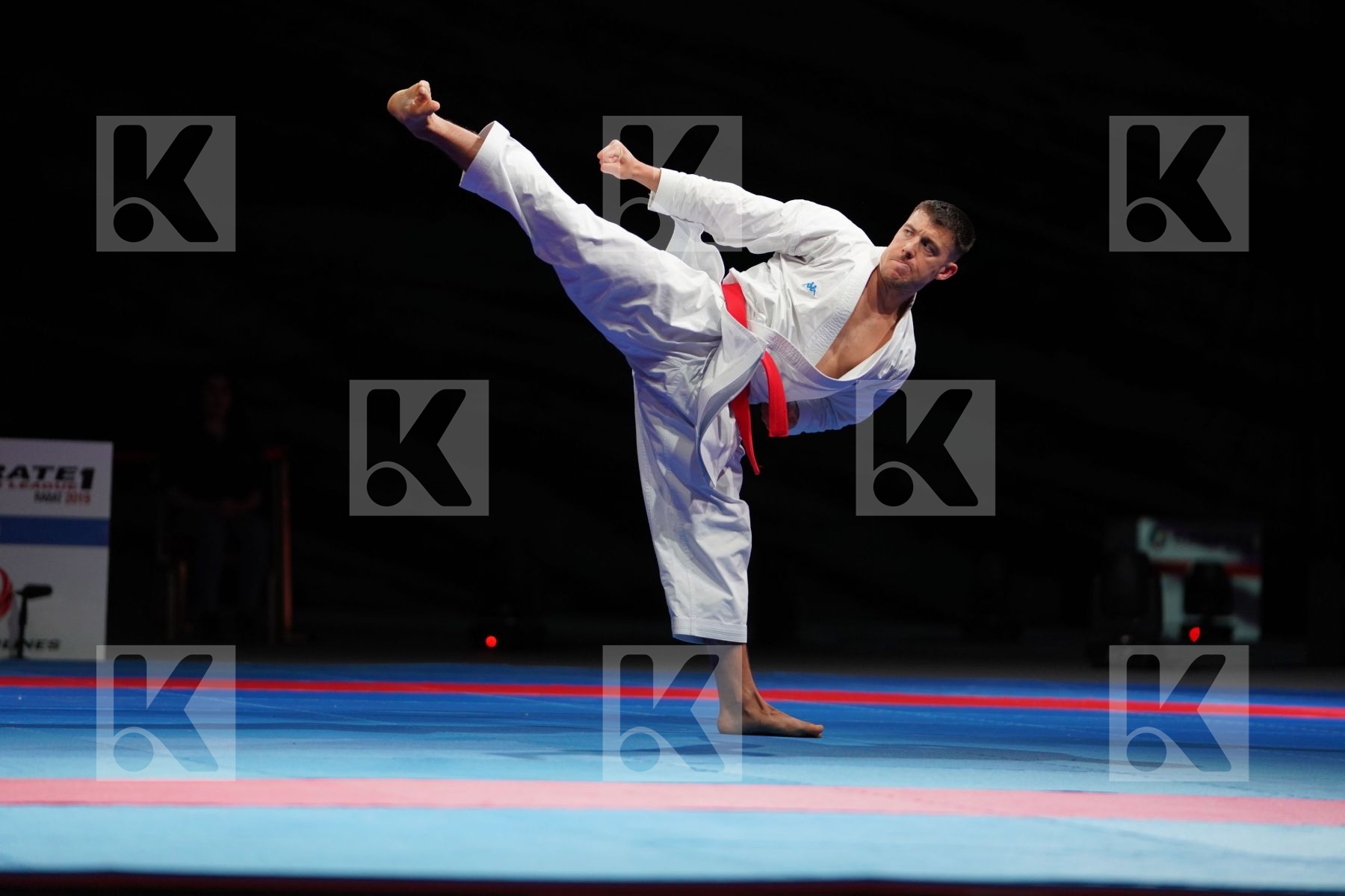 BUSATO MATTIA (ITALY) in Senior Male Kata - Bronze bout
