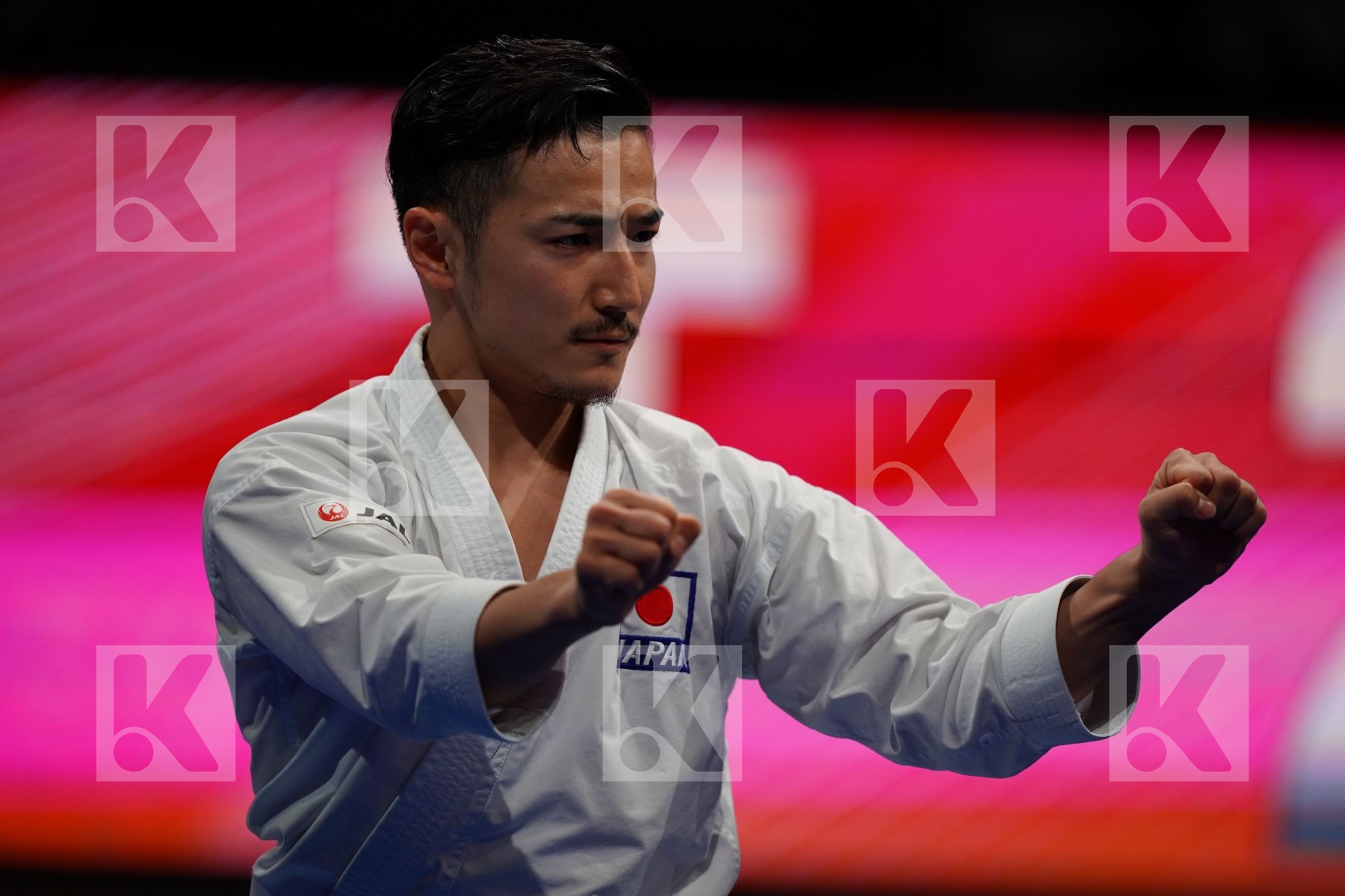 MOTO KAZUMASA (JAPAN) in Senior Male Kata - Bronze bout