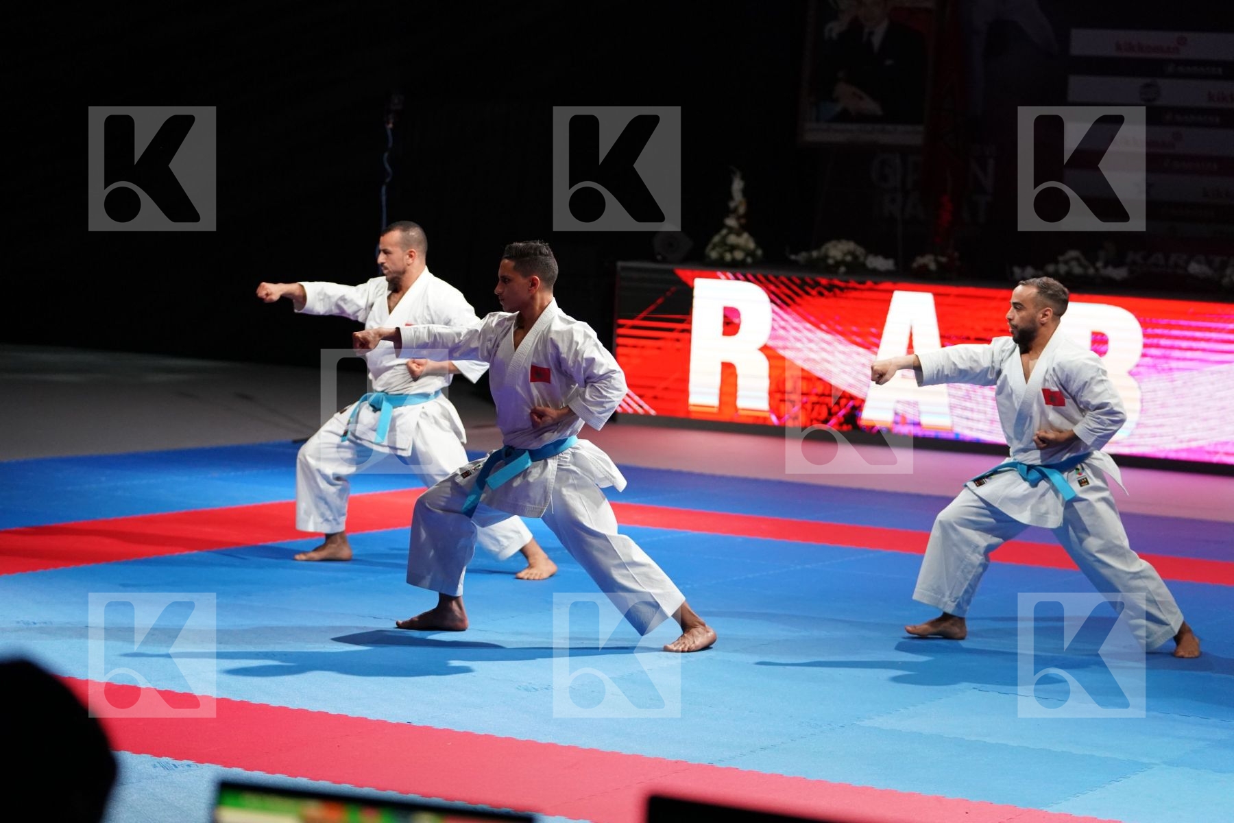 MOROCCO in Senior Team Male Kata - Bronze bout