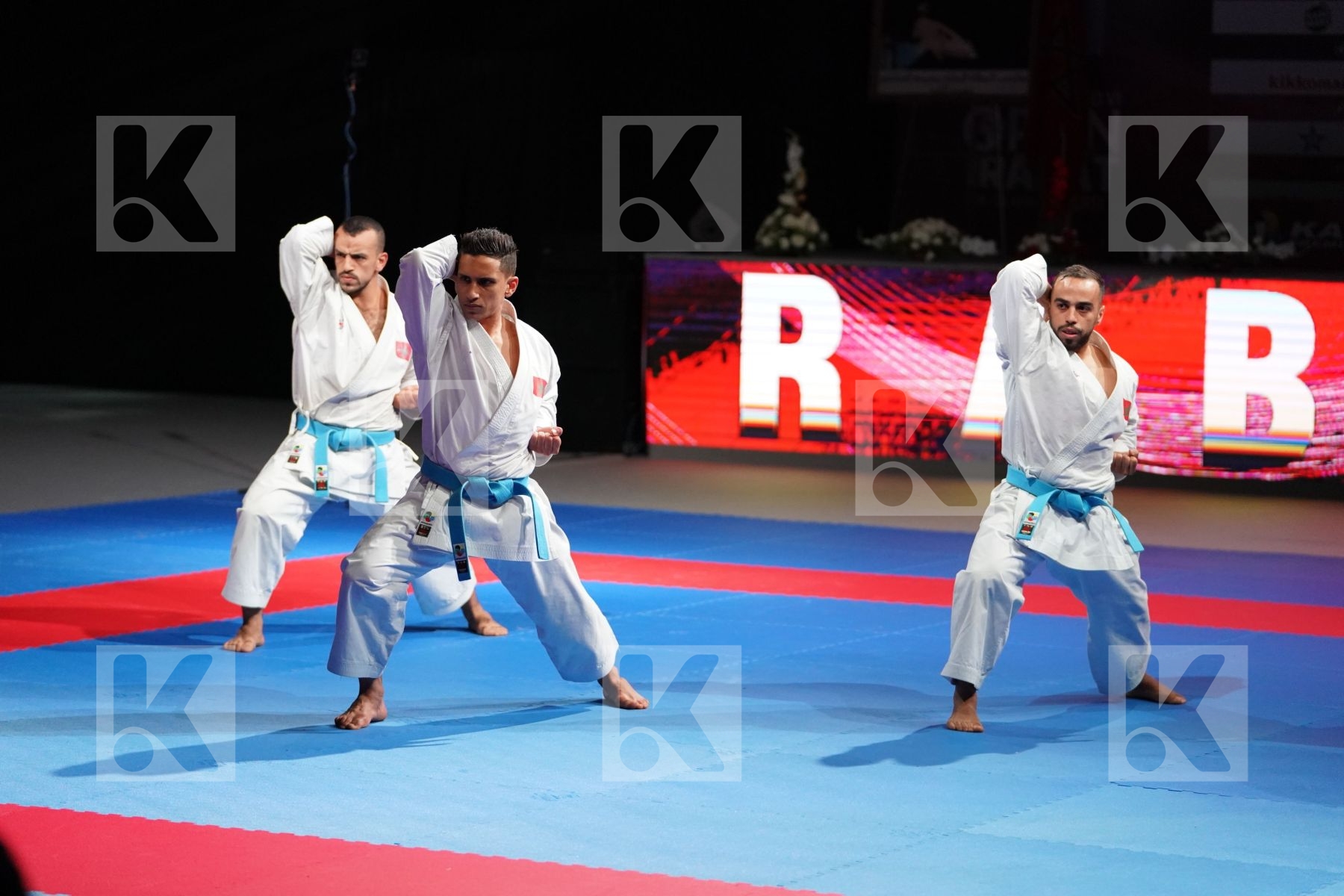 MOROCCO in Senior Team Male Kata - Bronze bout