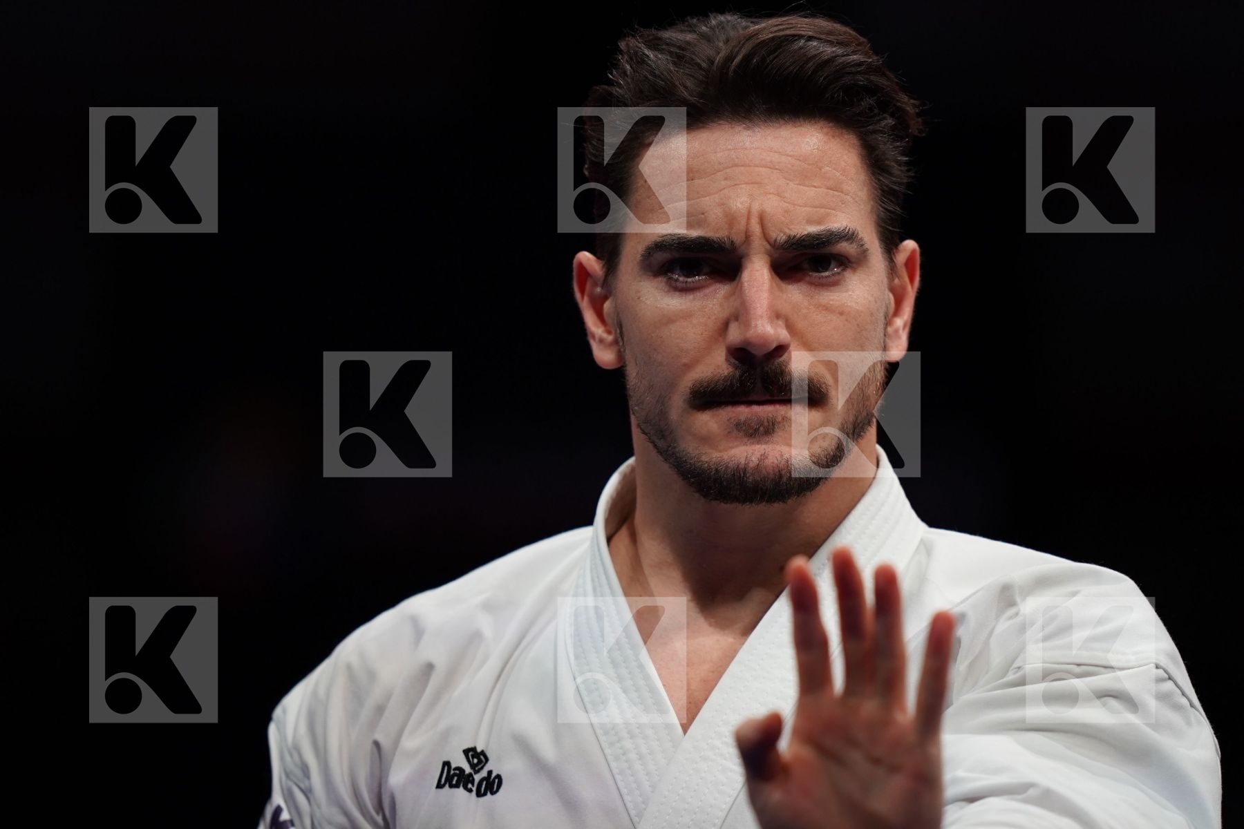 QUINTERO CAPDEVILA DAMIAN HUGO (SPAIN) in Senior Male Kata - Gold bout