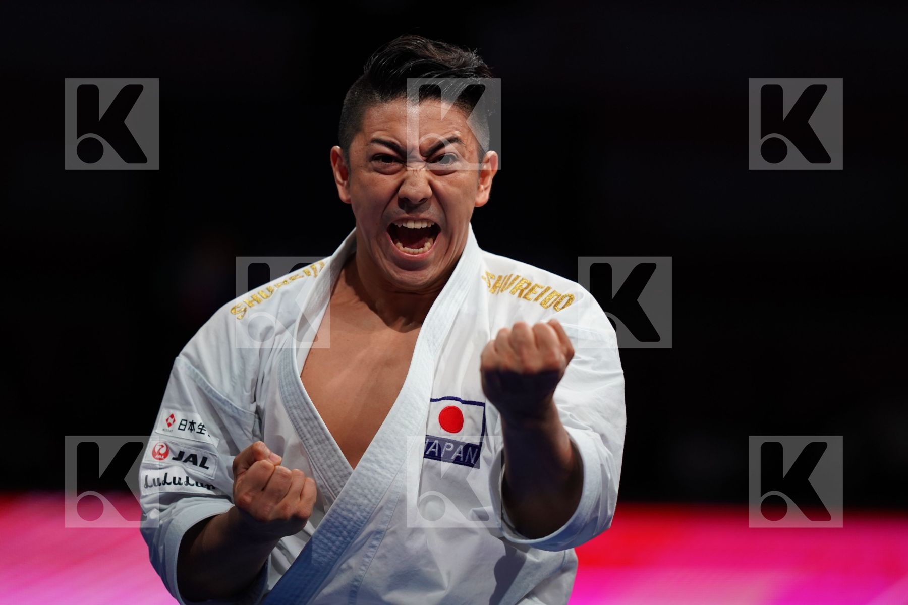 KIYUNA RYO (JAPAN) in Senior Male Kata - Gold bout