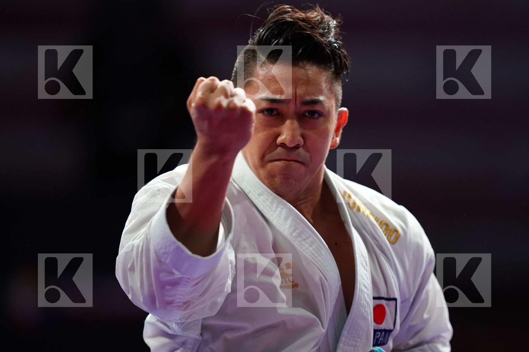 KIYUNA RYO (JAPAN) in Senior Male Kata - Gold bout