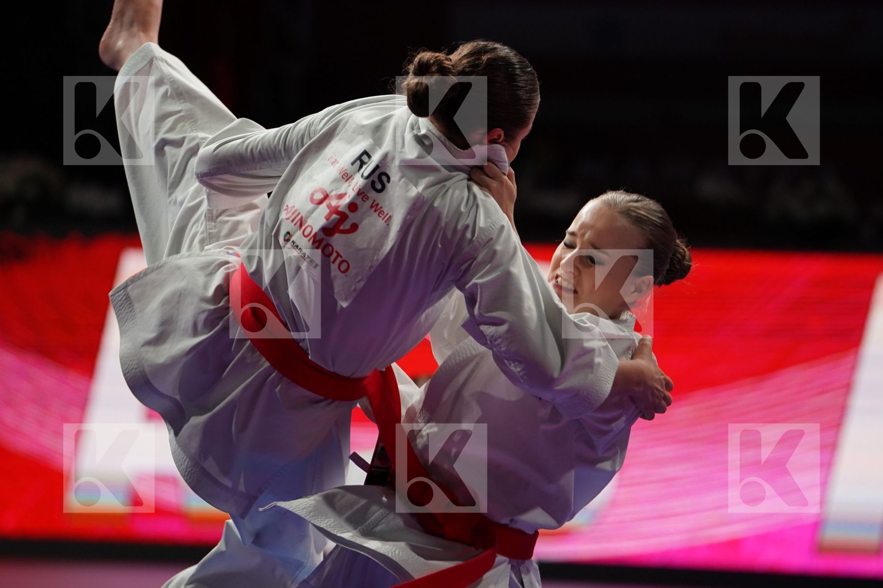 RUSSIAN FEDERATION (KOTLYAROVA, TROITSKAYA, ZOTOVA) in Senior Team Female Kata - Gold bout