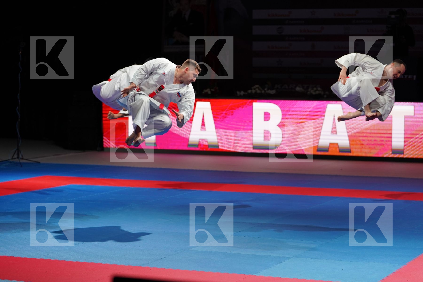 RUSSIAN FEDERATION (KSENOFONTOV, RZAEV, SKOVORODNIKOV) in Senior Team Male Kata - Gold bout