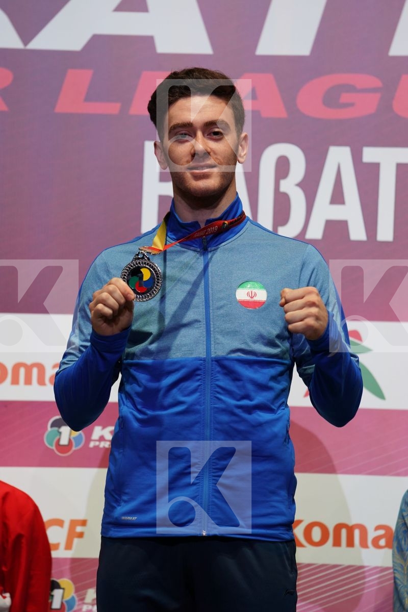 ASIABARI ALI ASGHAR (IRAN) during podium ceremony