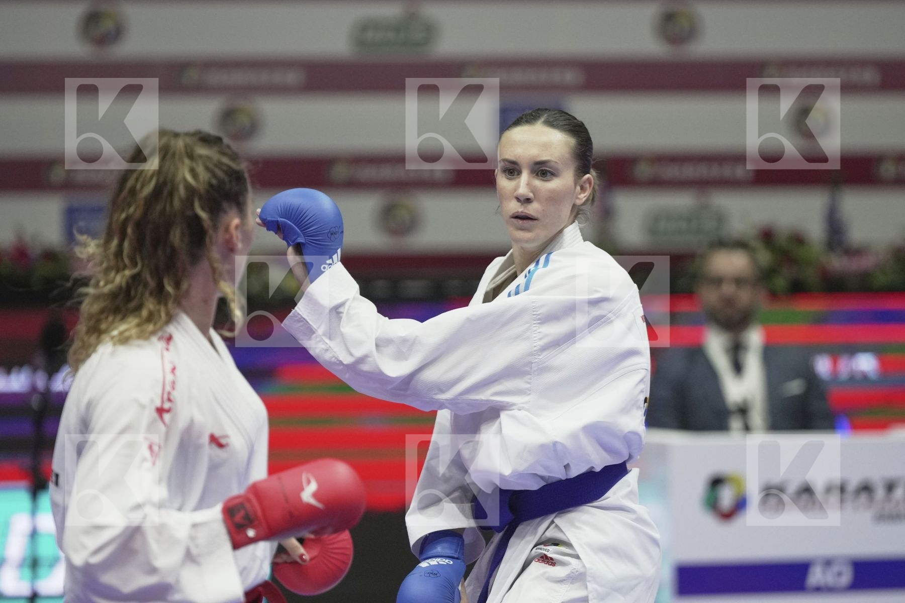 Kumite bronze bout featuring SNEL LYNN & Angelucci Giulia