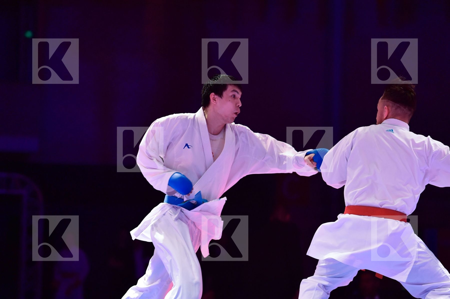 -67 kg Da Costa Steven final France Kazakhstan kumite Muratov As