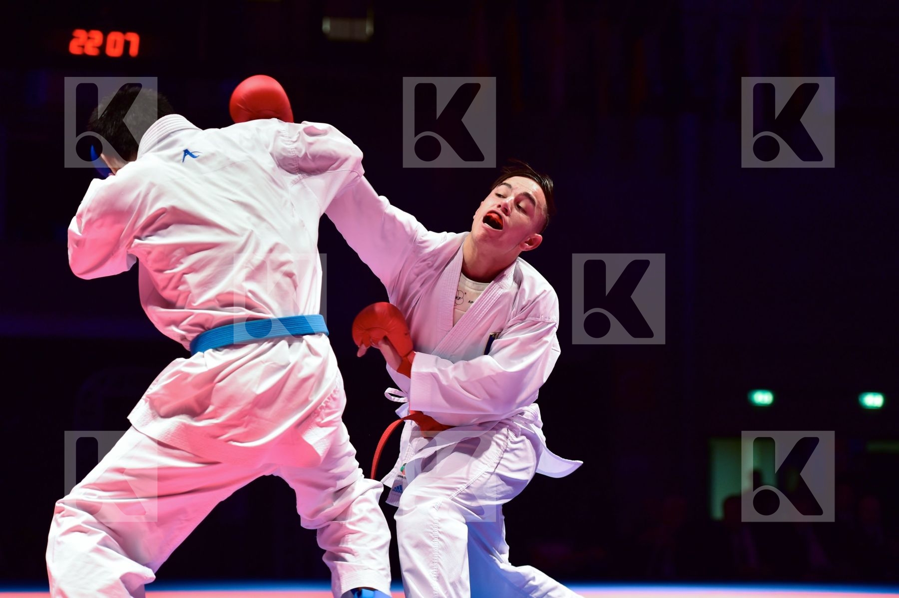 -67 kg Da Costa Steven final France Kazakhstan kumite Muratov As