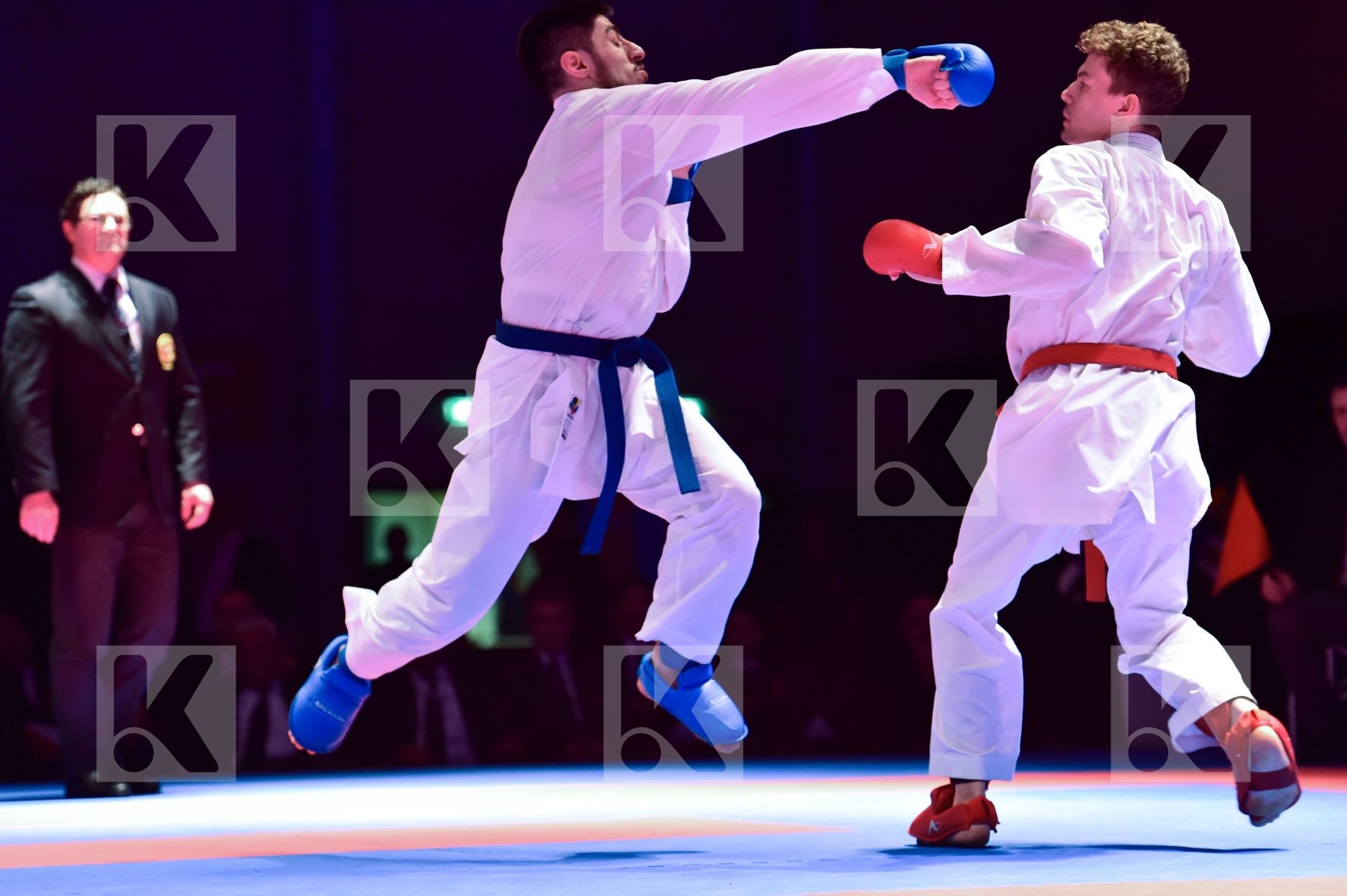 -75 kg Eltemur Erman final Harspataki Gabor Hungary kumite Turke