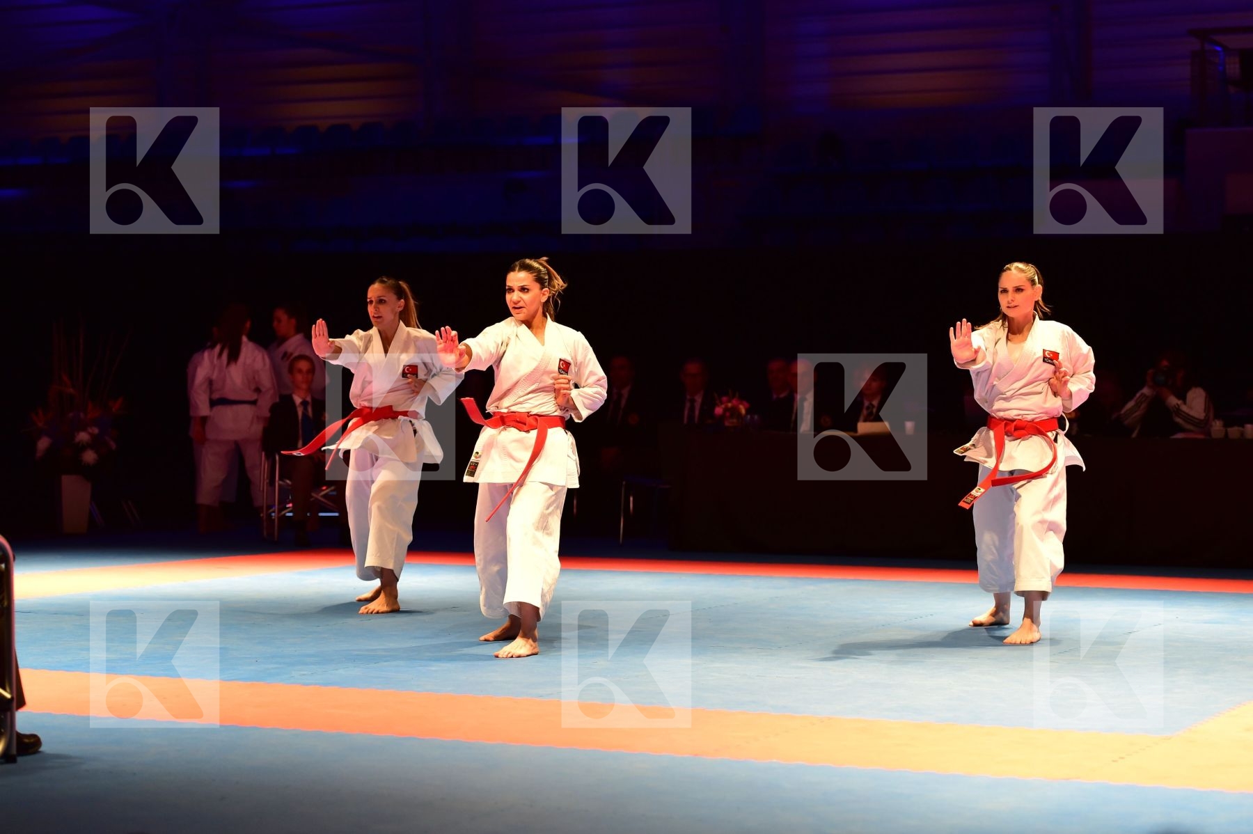 female final kata Team Turkey