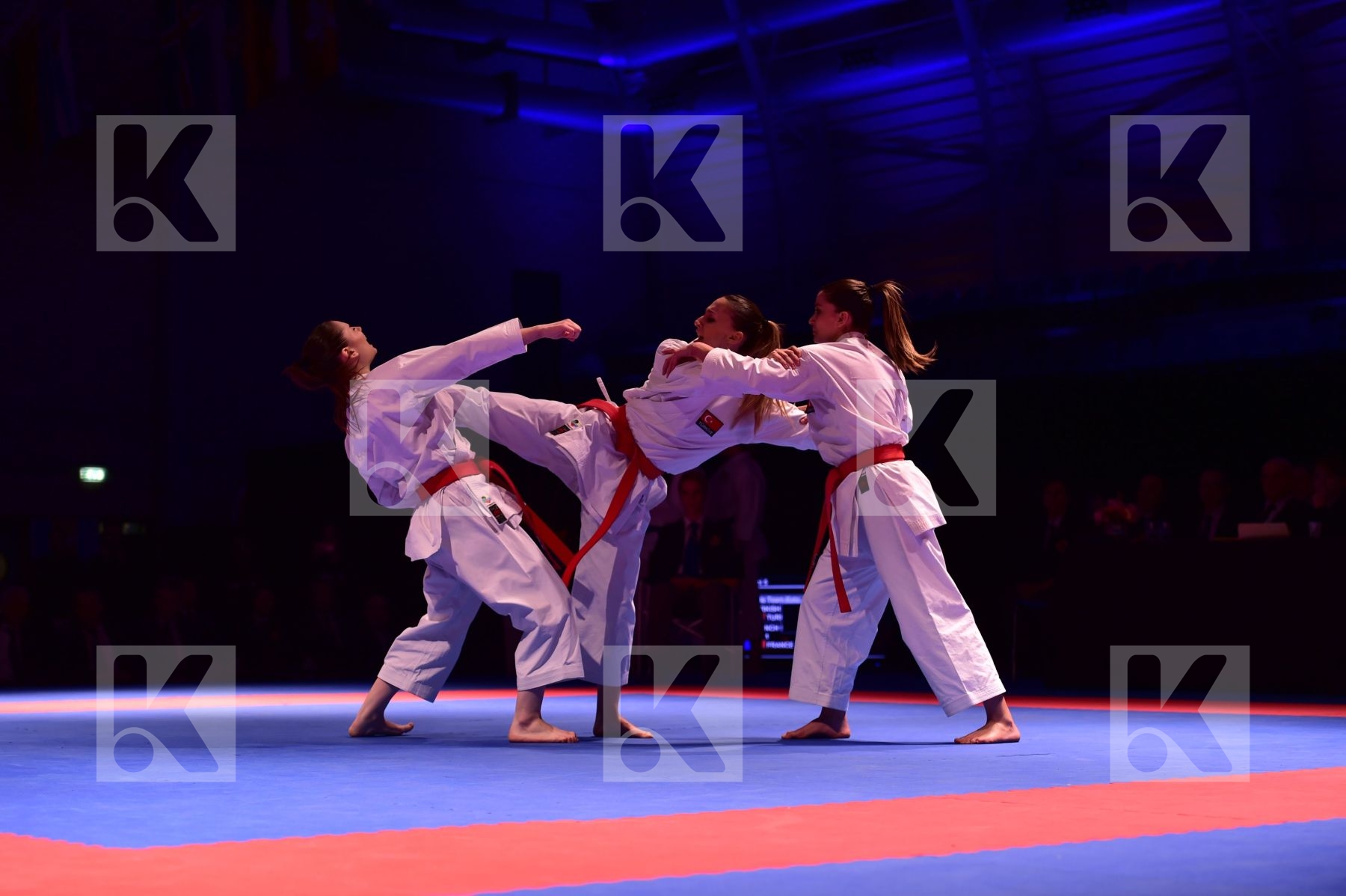 female final kata Team Turkey