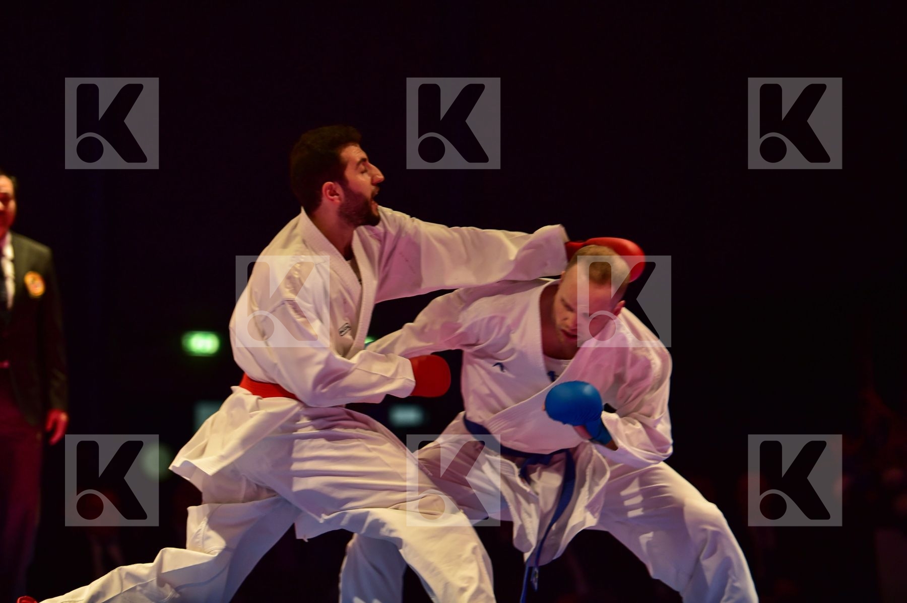-84 kg kumite Netherlands Petersen Timothy Turkey Usda Aykut