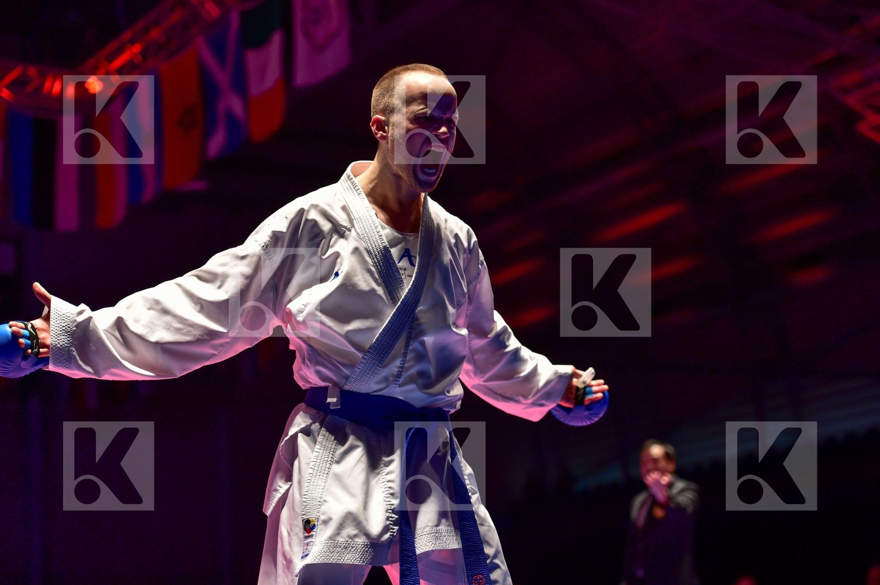 -84 kg kumite Netherlands Petersen Timothy Turkey Usda Aykut