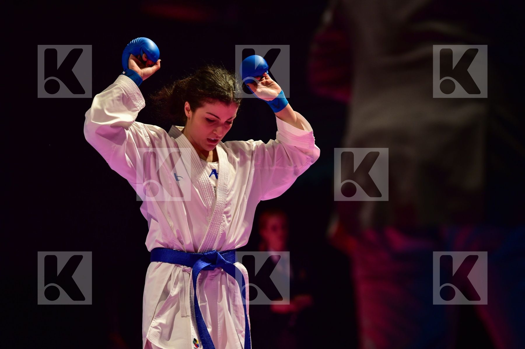 -68 kg France Gafurova Guzaliya Kazakhstan kumite Panetsidou Vas
