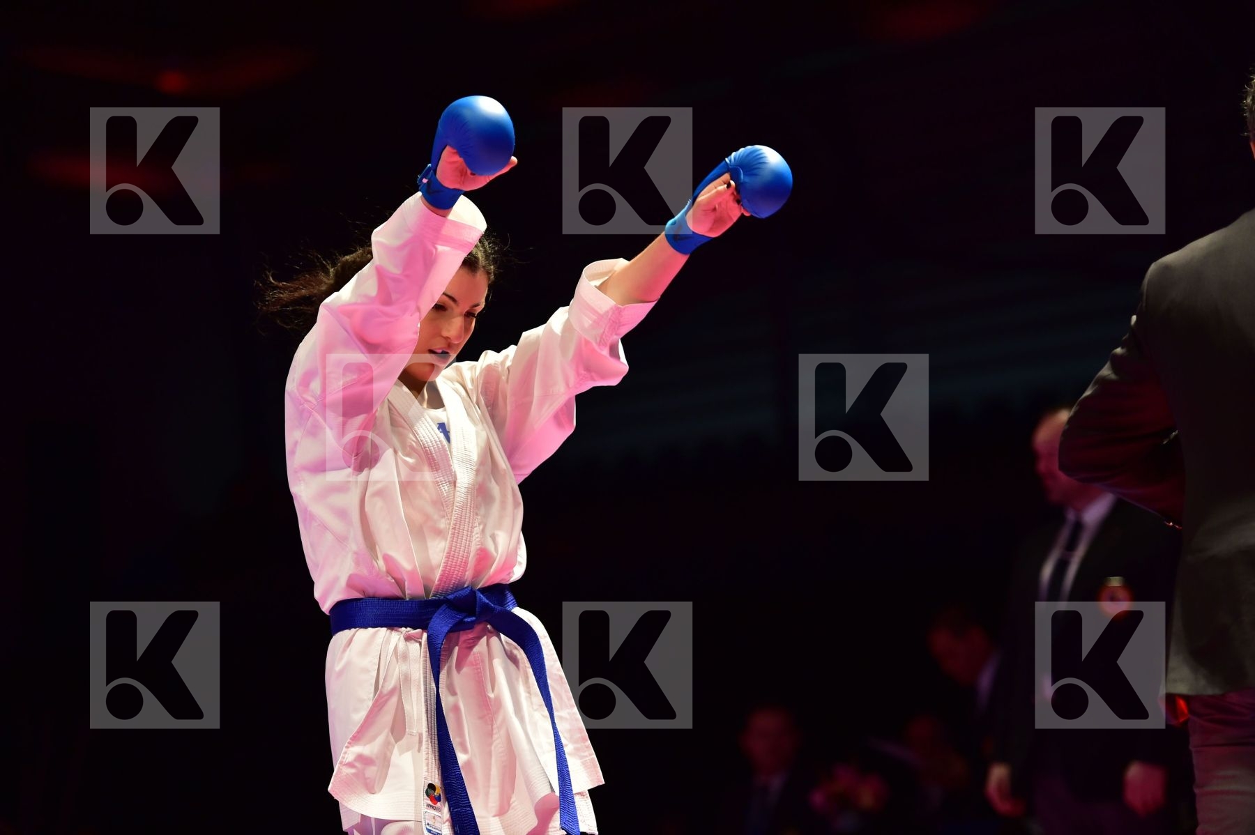 -68 kg France Gafurova Guzaliya Kazakhstan kumite Panetsidou Vas