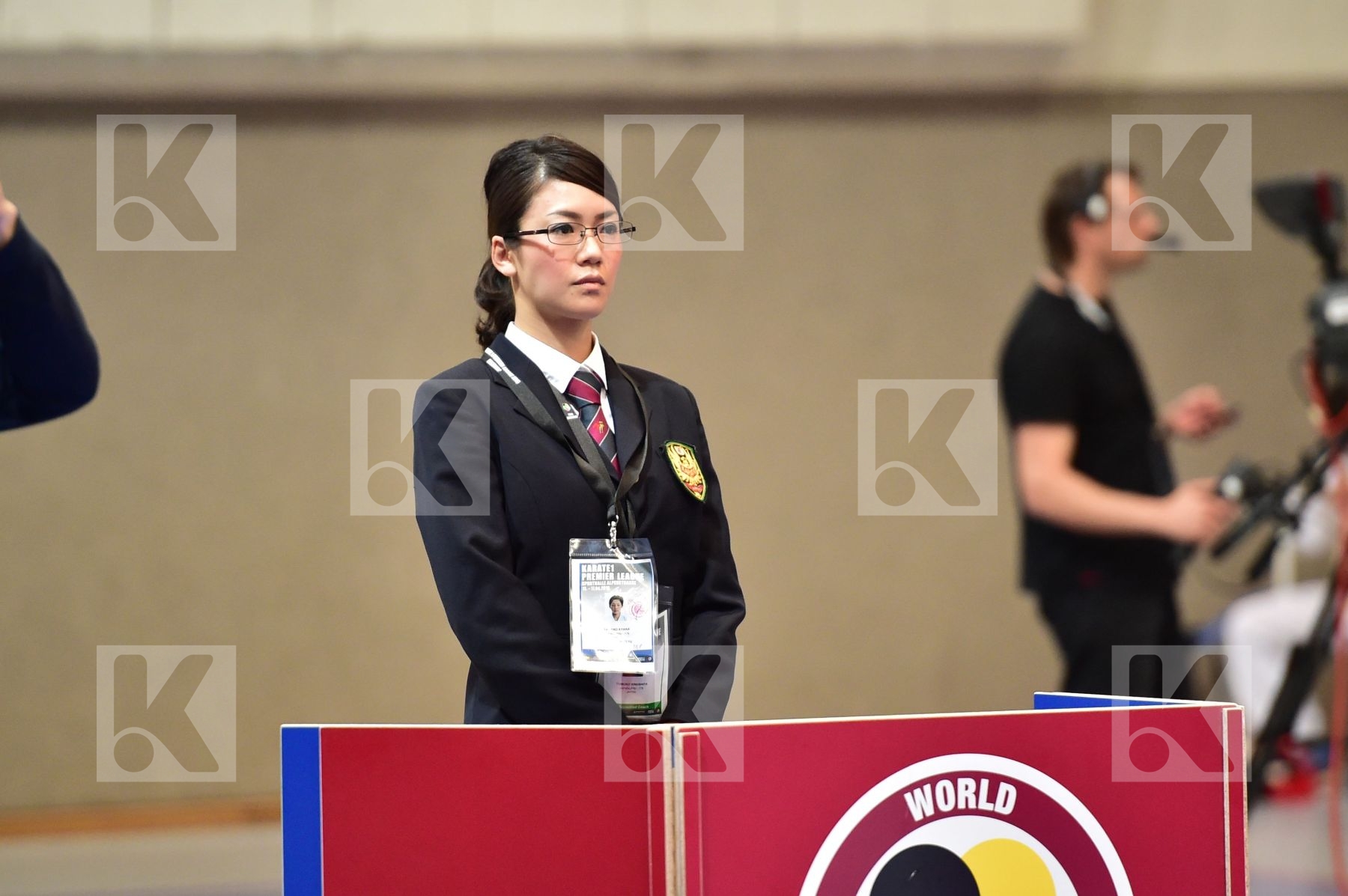coach female kumite -50 kg Japan