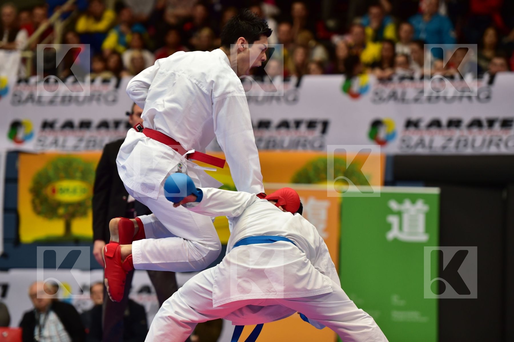 Japan male kumite -75 kg nishimura ken Shureido watanabe daisuke