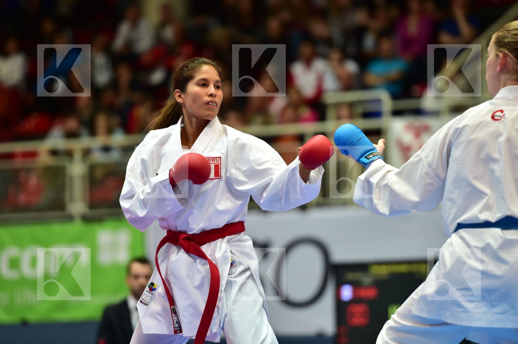 female kumite -61 kg forcella nicole grande alexandra italy peru